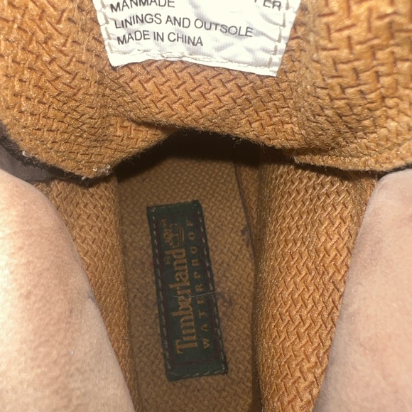 Timberland Two Tone Brown Waterproof Boots Size 7M - Picture 11 of 16